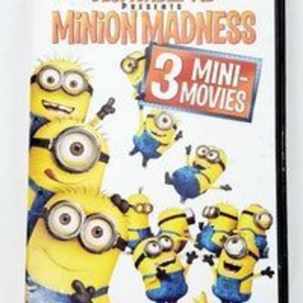 Minion Madness DVD 3 Mini Movies Despicable Me Spin-Off Universal